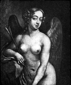 Nell Gwyn as Cupid - headstuff.org