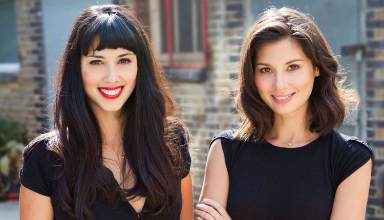 Image of the two Hemsley sisters, clean eating advocates.