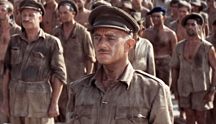 Alec Guinness as Col. Nicholson in The Bridge on the River Kwai, released 60 years ago today. - HeadStuff.org