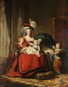 Marie Antoinette with her children- headstuff.org