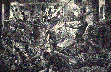Scene from the Roman civil war - headstuff.org