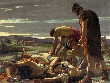 The Discovery of the Body of Catiline, by Alcide Segoni - headstuff.org