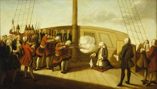 The execution of Admiral Byng - headstuff.org