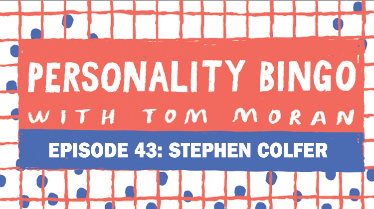 Personality Bingo Stephen Colfer - HeadStuff.org