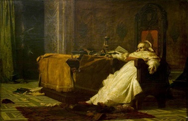 The Death of Boniface VIII, by Nicolo Barabino - headstuff.org