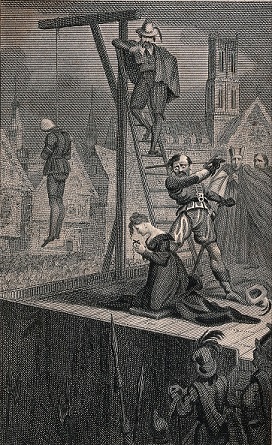 The execution of Madame Tiquet by Charles Sanson - headstuff.org