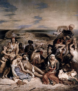 The Massacre at Chios, by Eugene Delacroix - headstuff.org