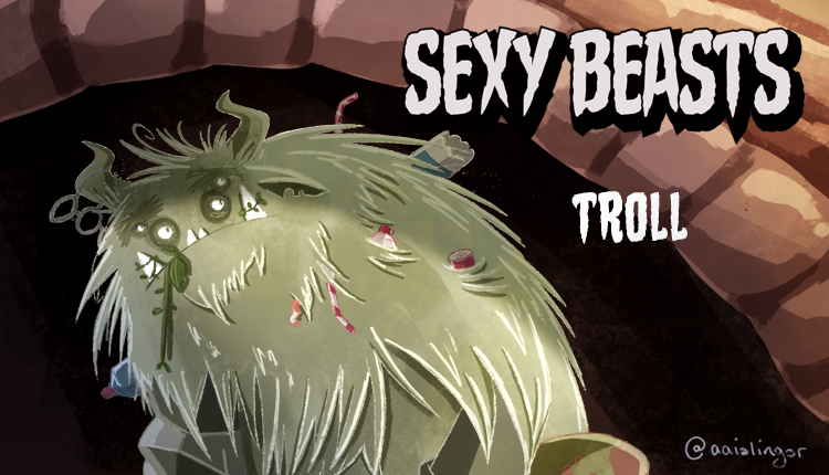 Sexy Beasts troll cryptid podcast on HPN with Tony Cantwell