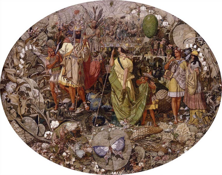 "Contradiction - Oberon and Titania" by Richard Dadd - headstuff.org