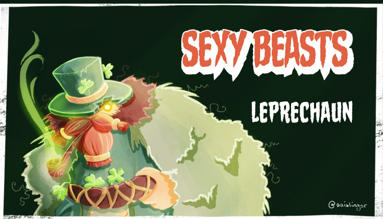Leprechaun, sexy beasts cryptid, monster podcast, tony cantwell, dublin Ireland - HeadStuff.org
