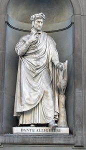 Statue of Dante Alighieri - headstuff.org