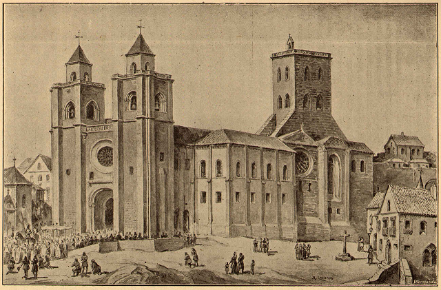 Lisbon Cathedral in the 16th century headstuff.org