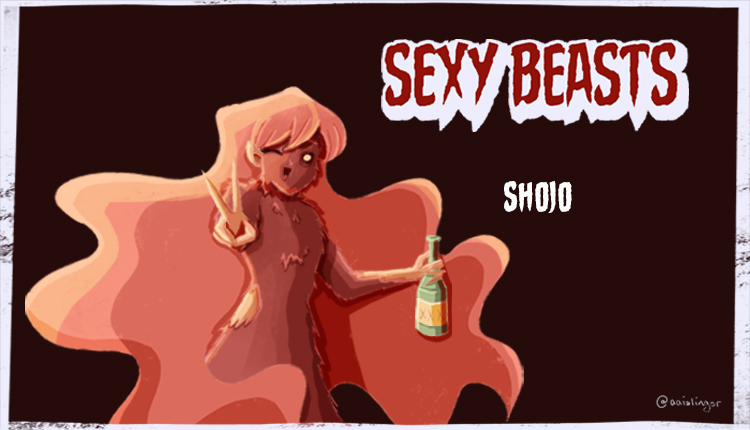 Shojo cryptid on Sexy Beasts monster podcast with Tony Cantwell on headstuff podcast network