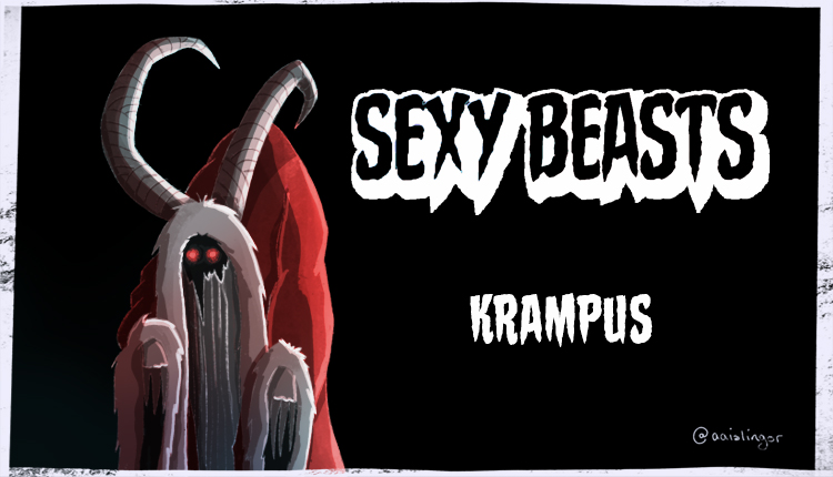 Krampus cryptid monster podcast sexy beasts tony cantwell headstuff