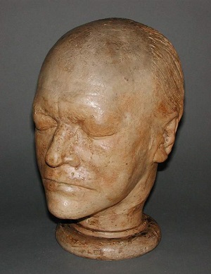 Life mask of William Blake - headstuff.org
