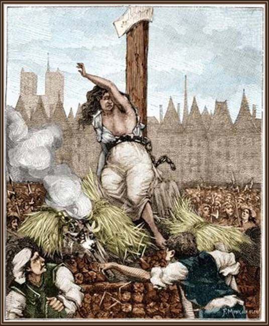 The execution of Catherine Monvoisin - headstuff.org