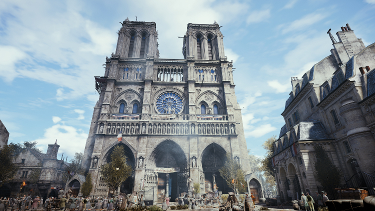 Notre-Dame in Assassins Creed Unity