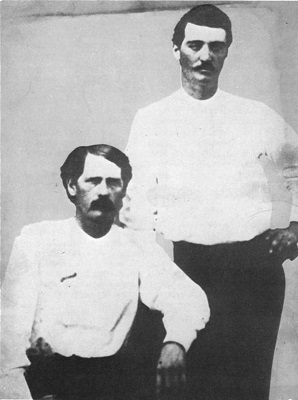 Wyatt Earp and Bat Masterson - headstuff.org