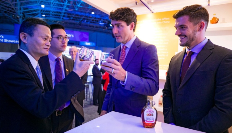 justin trudeau maple syrup