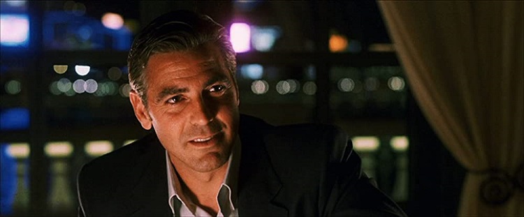 George Clooney in Ocean's Eleven