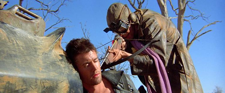 Mel Gibson and Bruce Spence in Mad Max 2 - headstuff.org